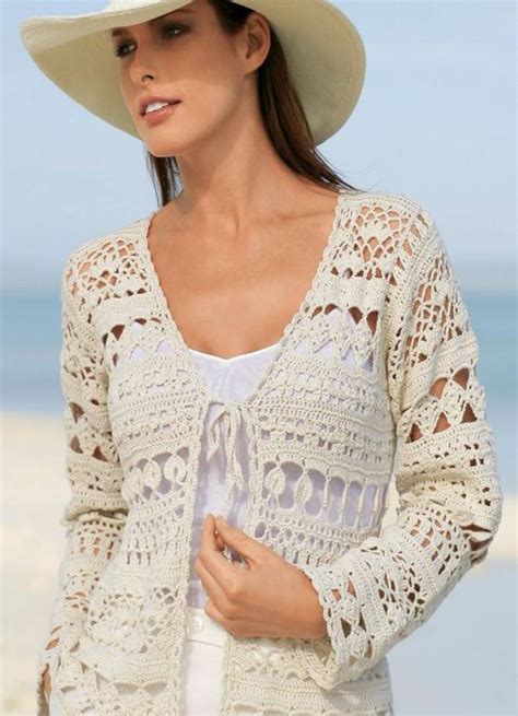 Вязаный жакет