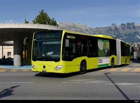LieMobil - Mercedes Citaro Nr.61 FL 39861 unterwegs in Schaan am 30.09. ...