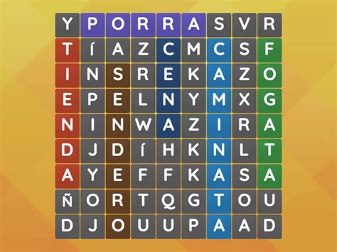 Camping Wordsearch