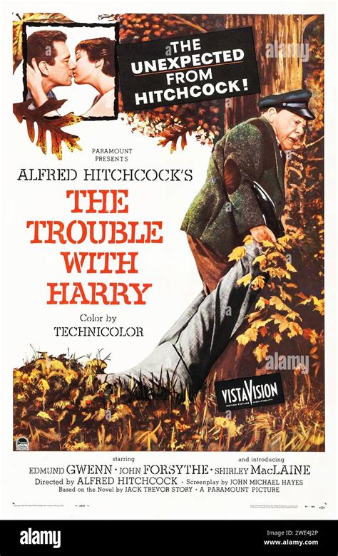 Alfred Hitchcock film - The Trouble with Harry (Paramount, 1955 ...