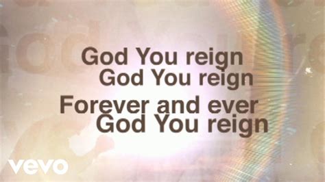 Lincoln Brewster God You Reign Lyric Video Youtube