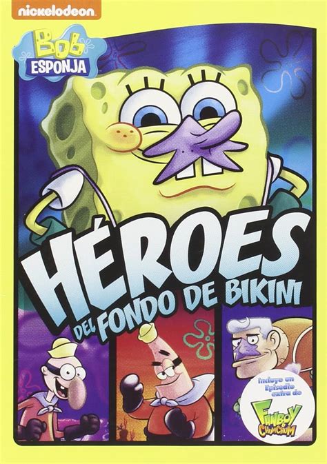 Bob Esponja Héroes De Fondo De Bikini Import Dvd 2012 Varios Amazon co uk DVD Blu ray
