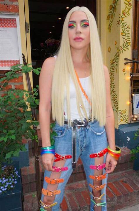 Lady Gaga Heidi Klum Brandon Flynn Les Stars C L Brent La Gay Pride