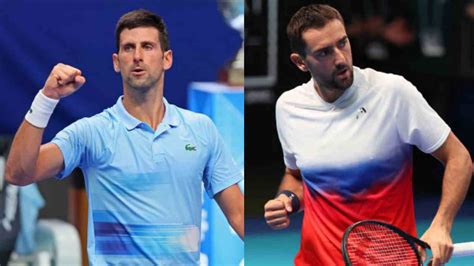 Tel Aviv Watergen Open Final Novak Djokovic X Marin Cilic