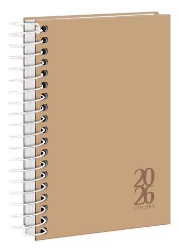 Agenda Capa Dura Mini Nude Solid Colors Mercadolivre