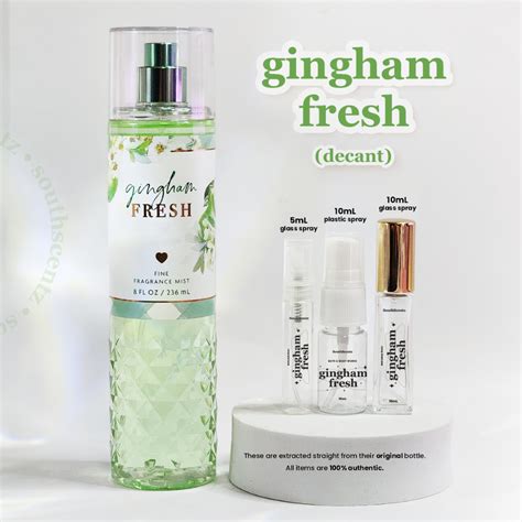 Gingham Fresh Bath And Body Works Body Mist BBW ML ML SouthScentz Shopee Philippines