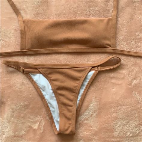 Shein Swim Brand New Nude Bikini Poshmark