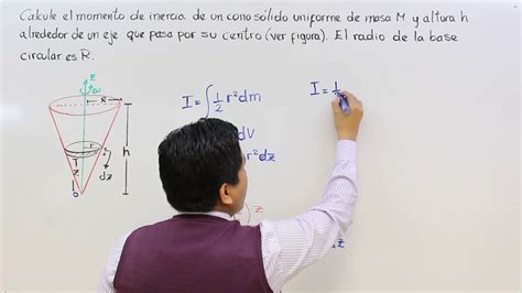 Problema 9 Momento De Inercia Con Integrales Youtube
