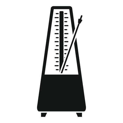 Device Metronome Icon Simple Style 14504503 Vector Art At Vecteezy