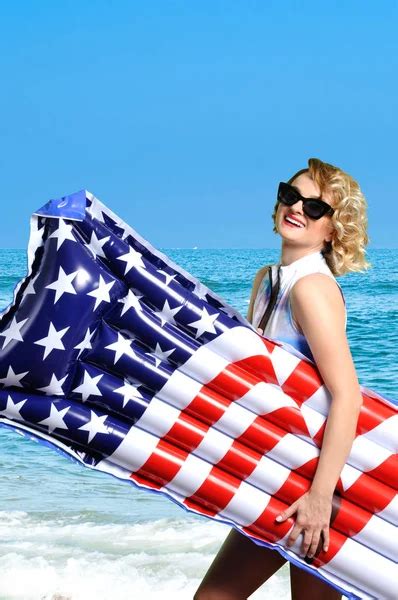 American Flag Bikini Stock Photos Royalty Free Images Depositphotos