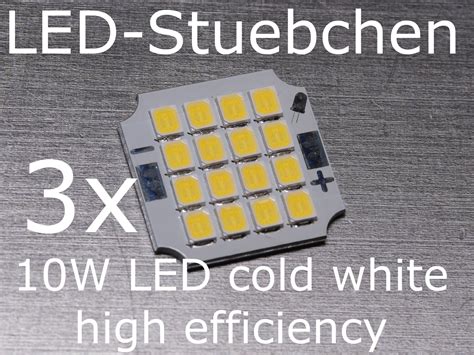 X W High Efficiency High Power Led Kaltweiss Ma Incl