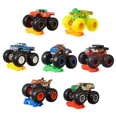 Hot Wheels Monster Trucks 1 64 Scale Vehicle Mix 4 Case