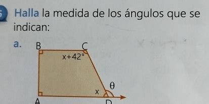 Solved Halla La Medida De Los Ngulos Que Se Indican A A Math