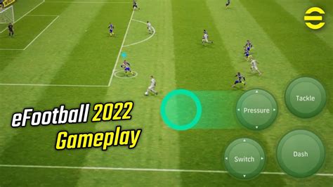 Efootball 2022 Mobile Official Gameplay 😍 All New Commands Youtube