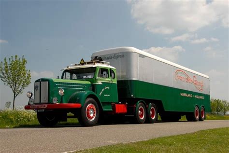 Scania Vabis LS 1954 Oude Trucks Vrachtwagens Oude Auto S