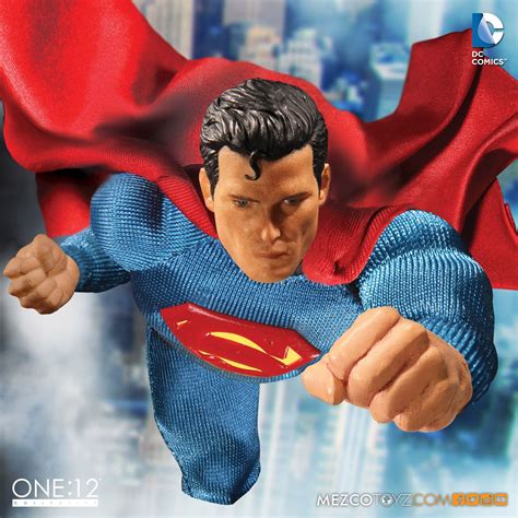 Mezco Dc Comics One Collective Superman Figure The Toyark News