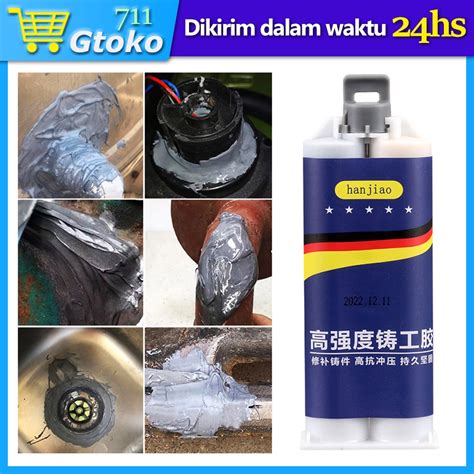 Jual Lem Ab Epoxy Kuat Metal Lem Campur Penambal 11 Lem Las Besi