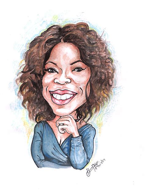 Oprah Winfrey Caricature By Libran005 On Deviantart