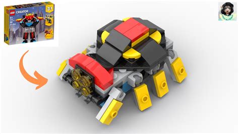 Spider Lego Creator 31124 Ideas How To Alt Build Youtube