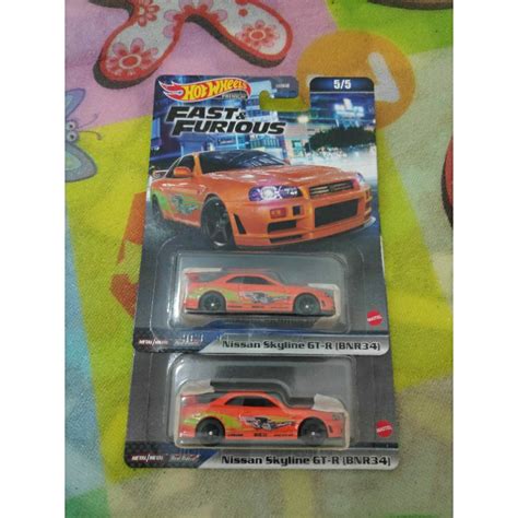 Jual Hot Wheels Nissan R34 Oren Pesanan Shopee Indonesia