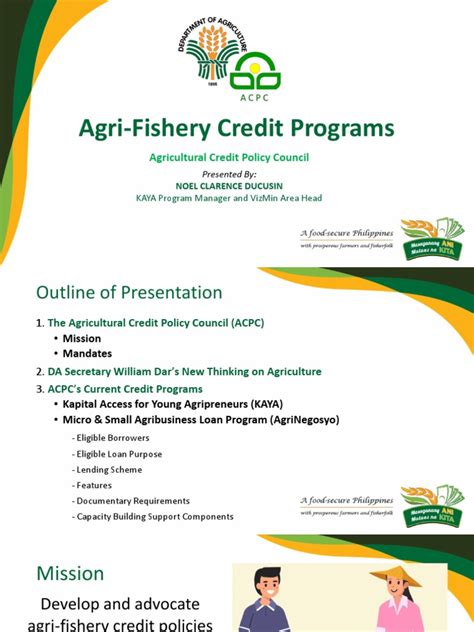 kaya loan program  young agripreneurs  loans capacity building