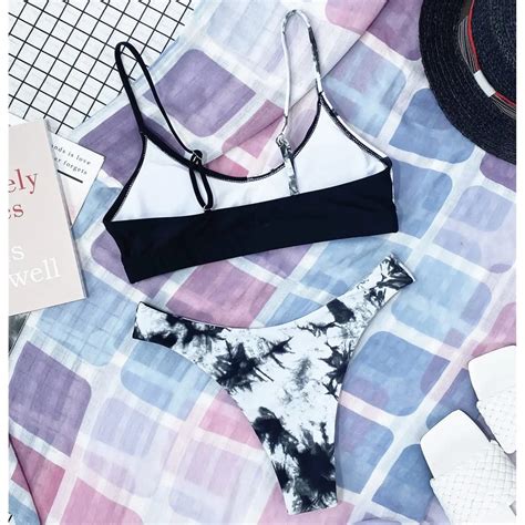 Damski zestaw bikini na lato strój kąpielowy dla kobiet dwuczęściowy INTIMIA