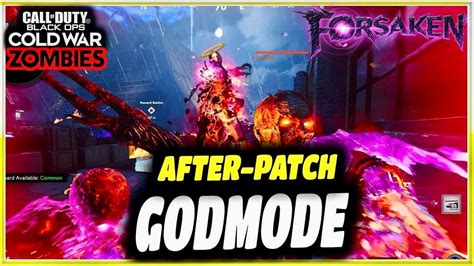 Cod Cold War Zombie Glitches Forsaken Solo True Godmode Glitch After