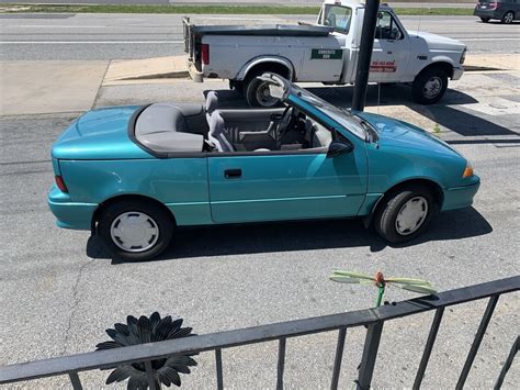 1993 Geo Metro Convertible Green Lsi Sprint Cl For Sale