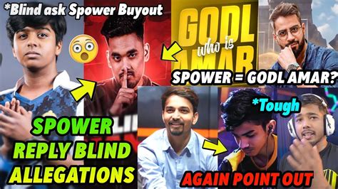 Spower Reply Blind Allegations Full Matter End Godl Amar Is Spower