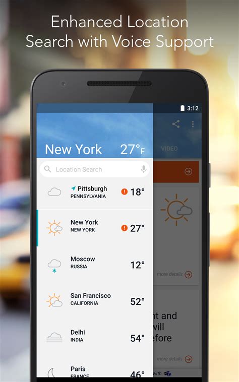 AccuWeather with Superior Accuracy™:Amazon.com:Appstore for Android
