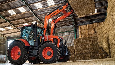 Broader MX-built loader range for Kubota M-series tractors - Farmers Weekly