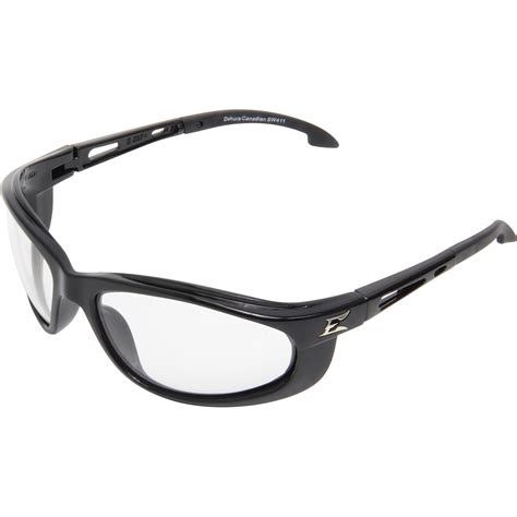 Edge Safety Eyewear Dakura Safety Glasses With Vapor Shield Clear Lens Csa Z94 3 Mceps Gl Pd