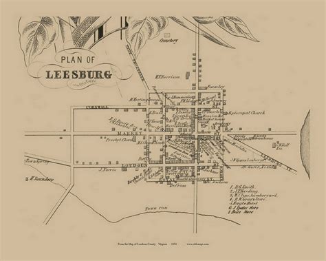 leesburg virginia map #191901