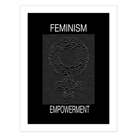 Feminism Is Empowerment Fine Art Print Gulayfathers Artist Shop