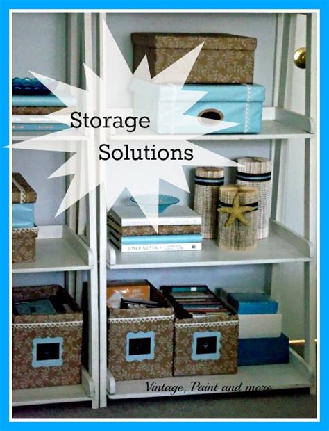 Creative Storage Solutions | Vintage, Paint and more...