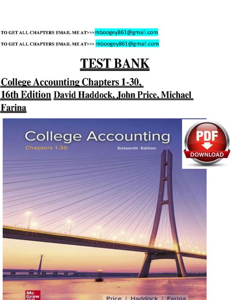 Study Guide College Accounting Chapters 1 15 With Working Papers 2