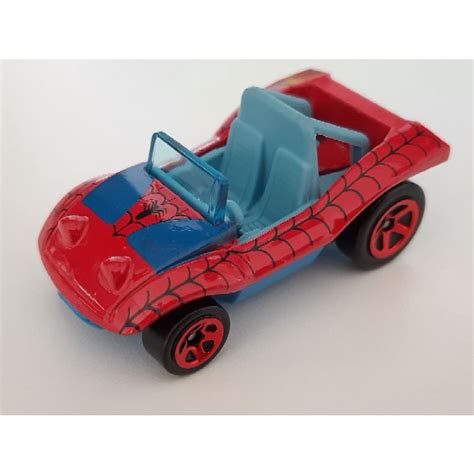 Hot Wheels Spider Mobile Loose Homem Aranha Shopee Brasil