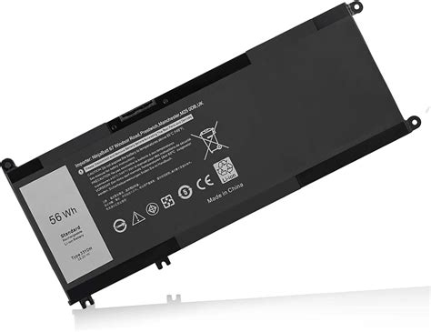 Amazon ROLADA 56Wh 33YDH 15 2V Laptop Battery For Dell Inspiron 17