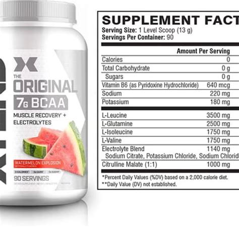 XTEND BCAA Для мужчин и женщин Бсаа с аминокислотами Original BCAA