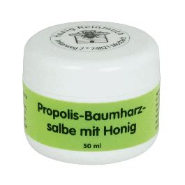 Propolis Baumharz Salbe mit Honig Honig Reinmuth Versand für Honig