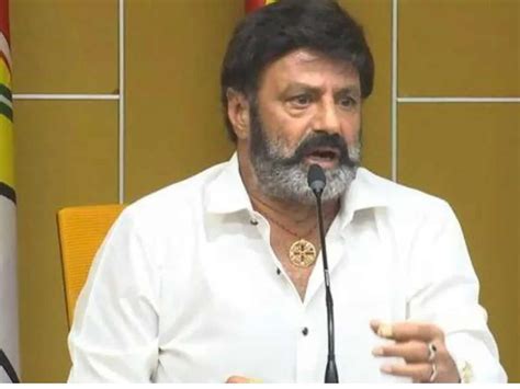 'Undemocratic': Nandamuri Balakrishna on suspension of TDP MLAs from AP ...