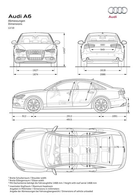 2012 Audi A6 Review Dimension
