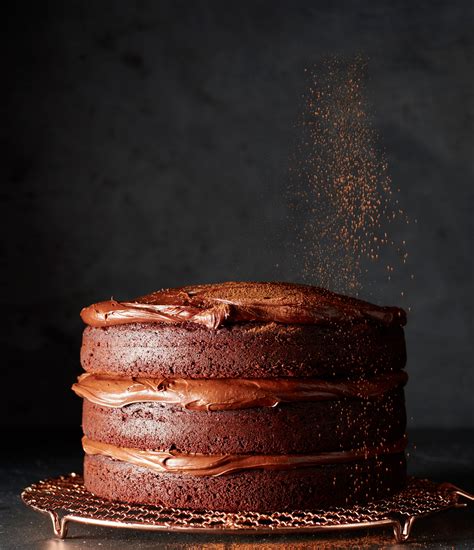 Double Chocolate Layer Cake | Recipe | Chocolate layer cake, Cake ...