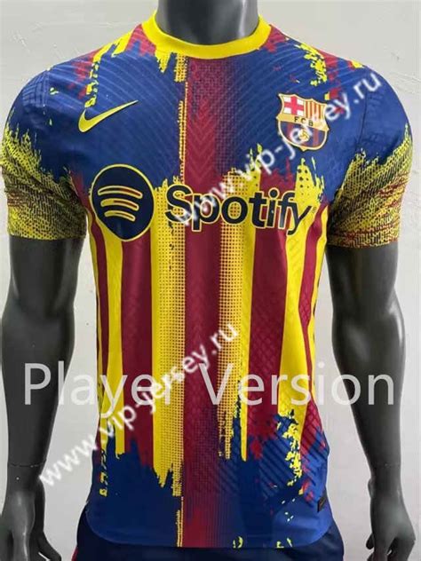 Player Version Barcelona Red Yellow Blue Thailand Soccer