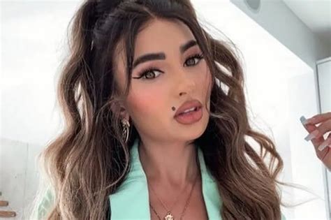 Playboy Model Risks Wardrobe Blunder As She Squeezes Gg Boobs Into Tiny Bikini Daily Star