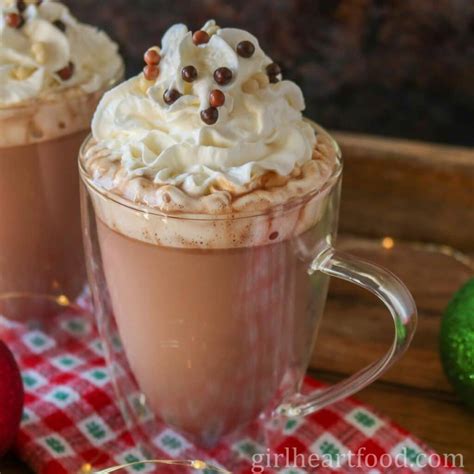 Orange Hot Chocolate Recipe Girl Heart Food®