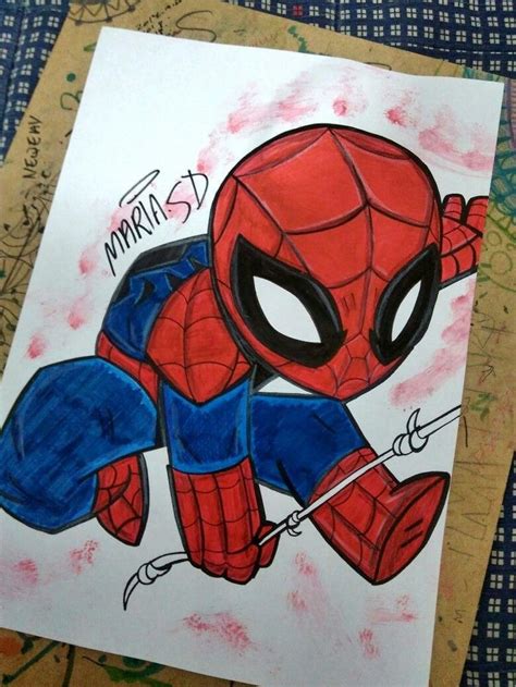 Pin By Raquel On Art Spiderman Art Sketch Spiderman Drawing Mini