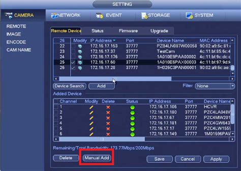 Add Dahua And 3rd Party Ip Camera To Nvr Nvr Ipcamera Security