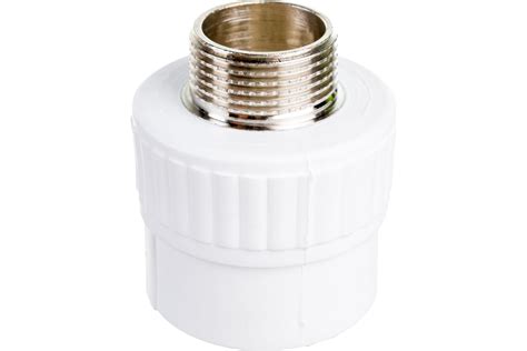 Комбинированная муфта СТМ ПЛАСТ PP-R, с наружней резьбой DN 32х3/4 ...