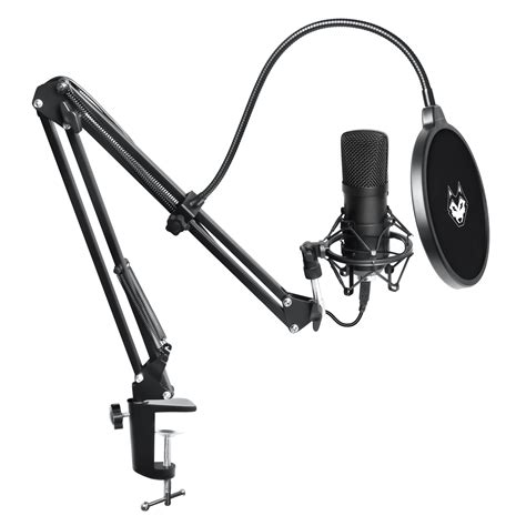 Titan Microphone Boom Arm With Pop Filter And Shock Mount Lycan Gaming